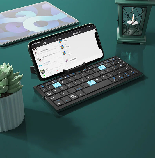 FoldKey™ - Foldable Keyboard with Stand